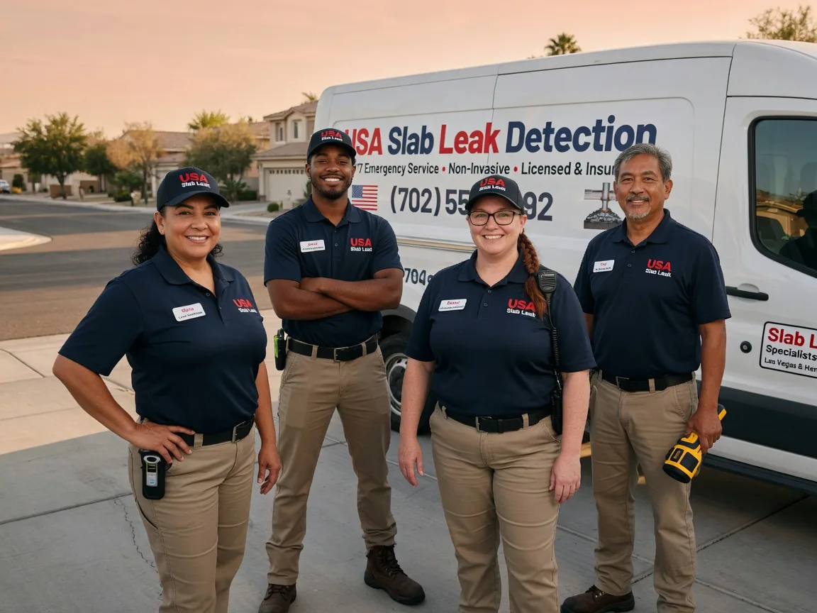 Slab Leak Repair company in Mesquite, NV